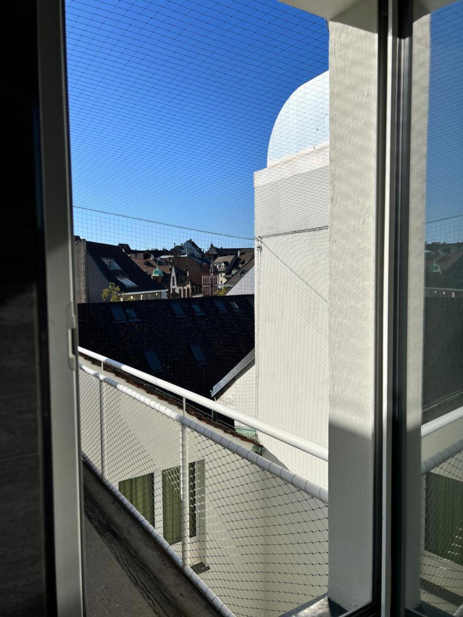City Center Rooftop Balcony-Studio At Town Hall Bazel Buitenkant foto